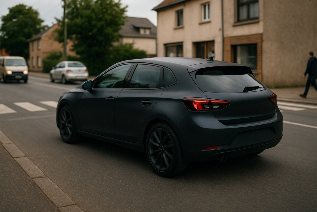 voiture covering noir