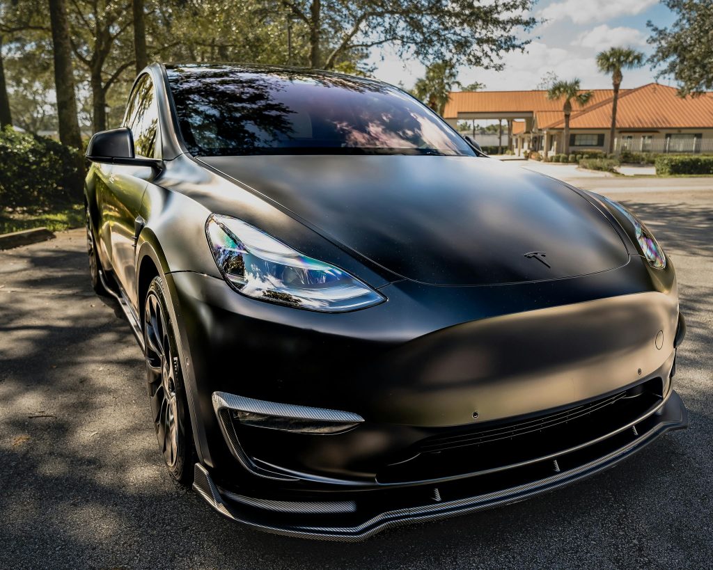 covering tesla